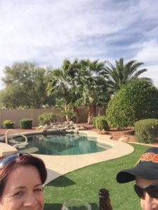 pool in Phoenix real estate home