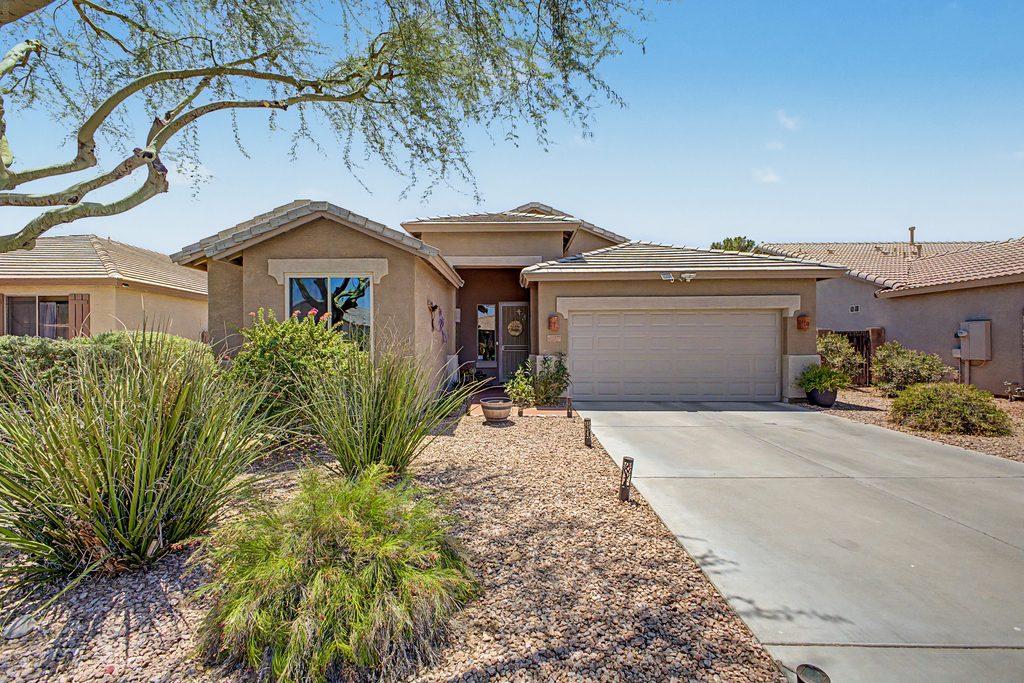 Front view of a home at Coldwater Springs in Avondale Arizona
