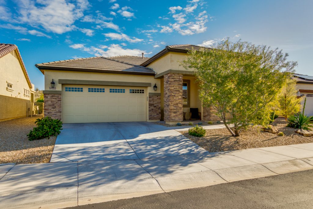 exterior of a home for sale in CantaMIa at Goodyear in Greater Phoenix