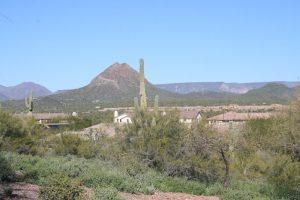 views of gavilan peak from Arroyo Grande in NAthem Arizona